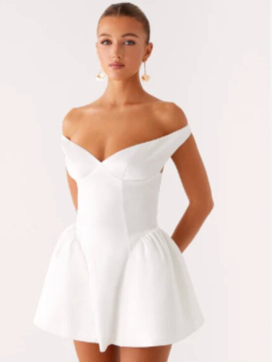 Peppermayo Dresses & Skirts - White Mini Dress